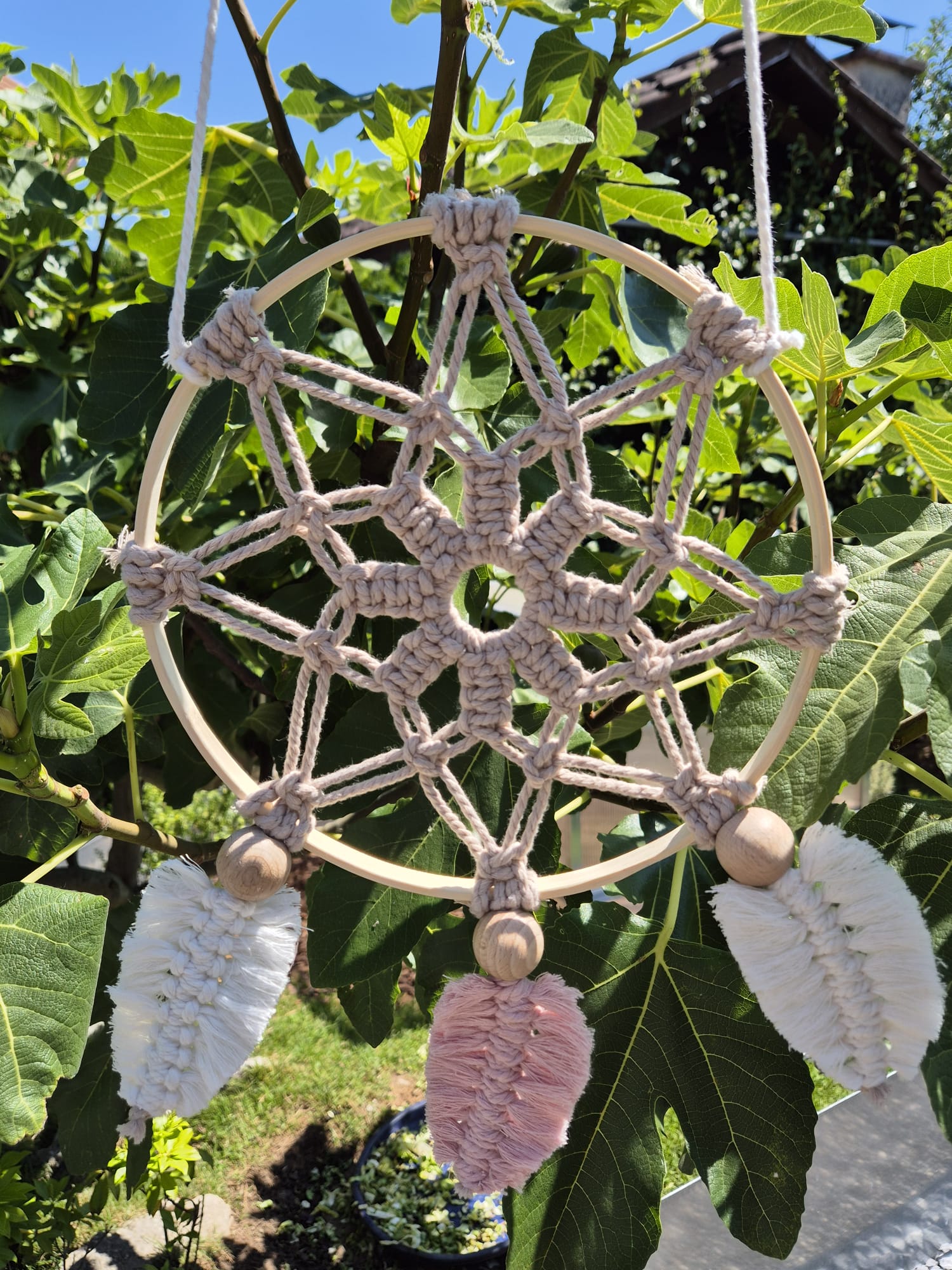 Traumfänger aus Makrame